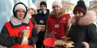 В Рубцовске прошла патриотическая акция «Блокадный хлеб» - Управление образования г. Рубцовска