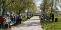 В скверах и парках Рубцовска продолжают наводить порядок - Rubtsovsk.Info