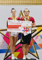 Рубцовские спортсмены приняли участие в соревнованиях по спортивной аэробике